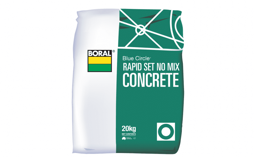 Rapid Set No Mix Concrete